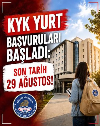Yurt başvuruları başladı